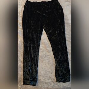 La SENZA Black Velvet Pants